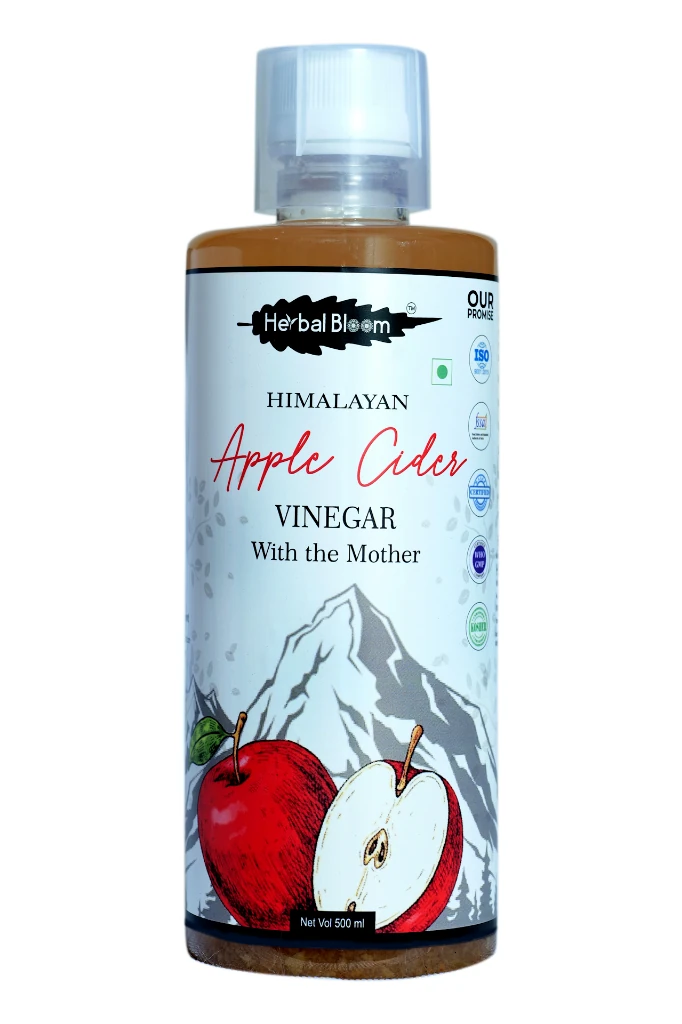 Herbal Bloom Raw Apple Cider Vinegar With The Mother