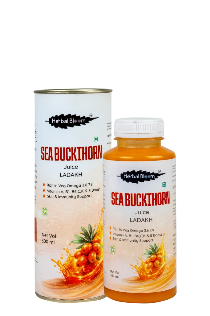 Herbal Bloom Sea Buckthorn Cold Pressed Bottle